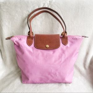 Longchamp Le Pliage Small Tote Bag in Purple-Pink